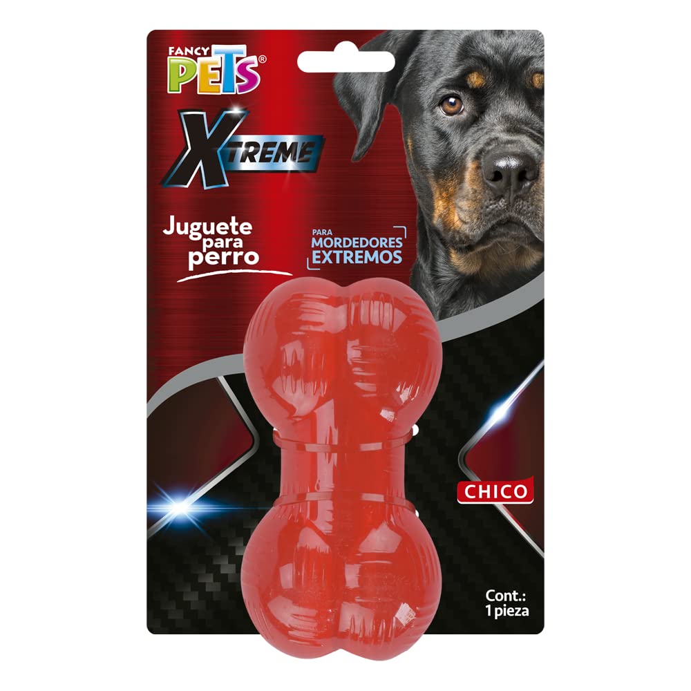 Juguete Hueso Fancy Pets Xtreme Rojo Chico para Perro