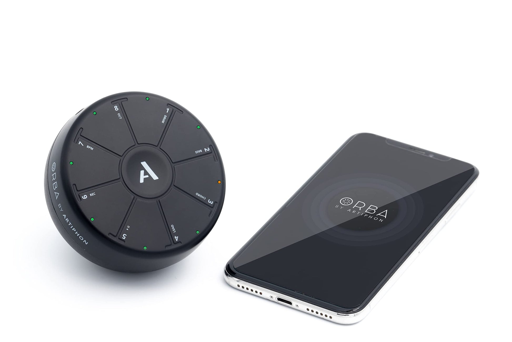 Sintetizador Portátil Artiphon Orba Bluetooth MIDI iOS Mac Windows