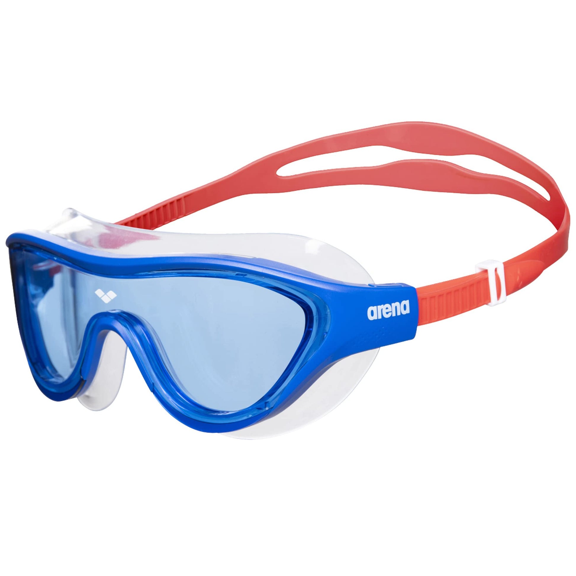 Arena The One Mask Jr Youth - anteojos de natación para niños y niñas, Azul/Rojo