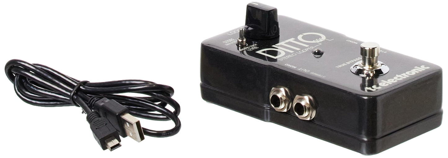 Pedal para Guitarra TC Electronic Ditto Stereo Loopr Gris