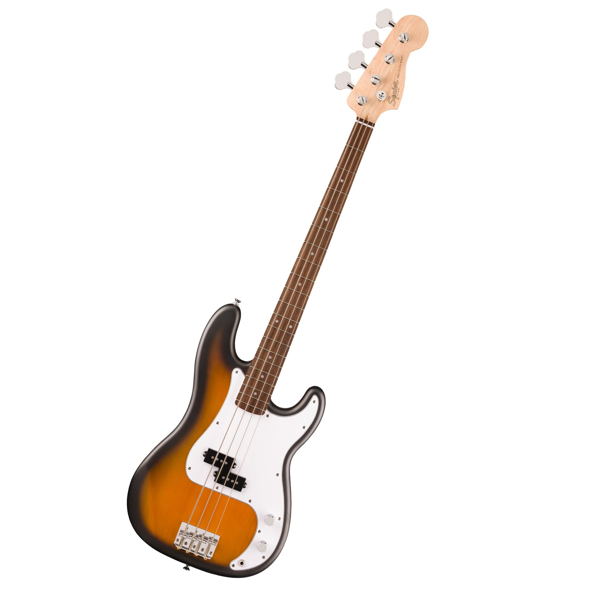 Debut Collection™ Precision Bass®, Laurel Fingerboard, White Pickguard, 2-Color Sunburst