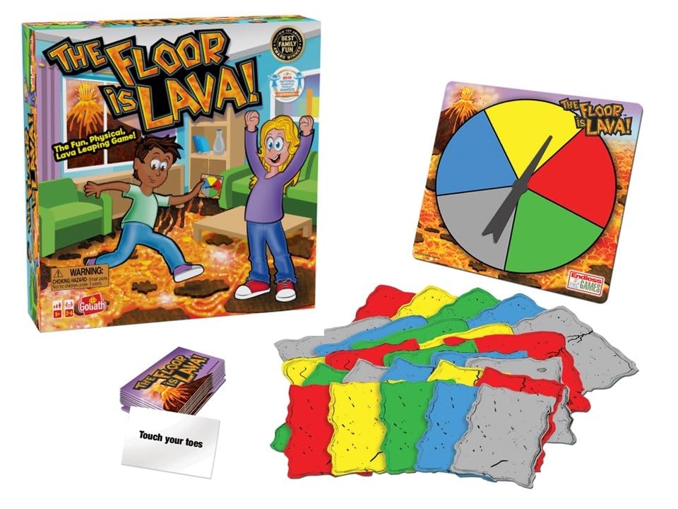 Juego de Mesa Interactivo Endless Games Lava para Niños y Adultos Promueve Actividad Física Ideal para Fiestas y Reuniones