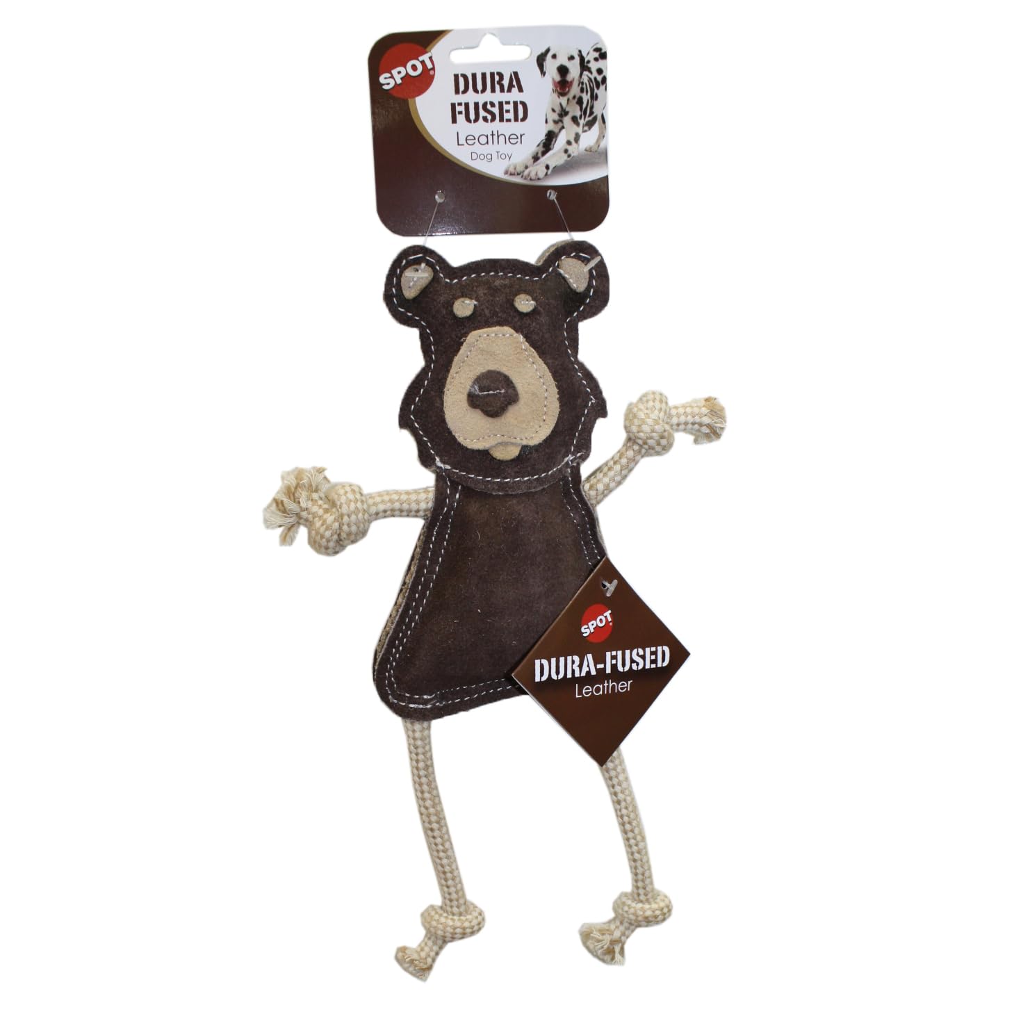 Ethical Pets Dura-Fused - Peluche de Animales del Bosque para Perro, 14 Pulgadas, 1 Pieza, el Estilo Puede Variar