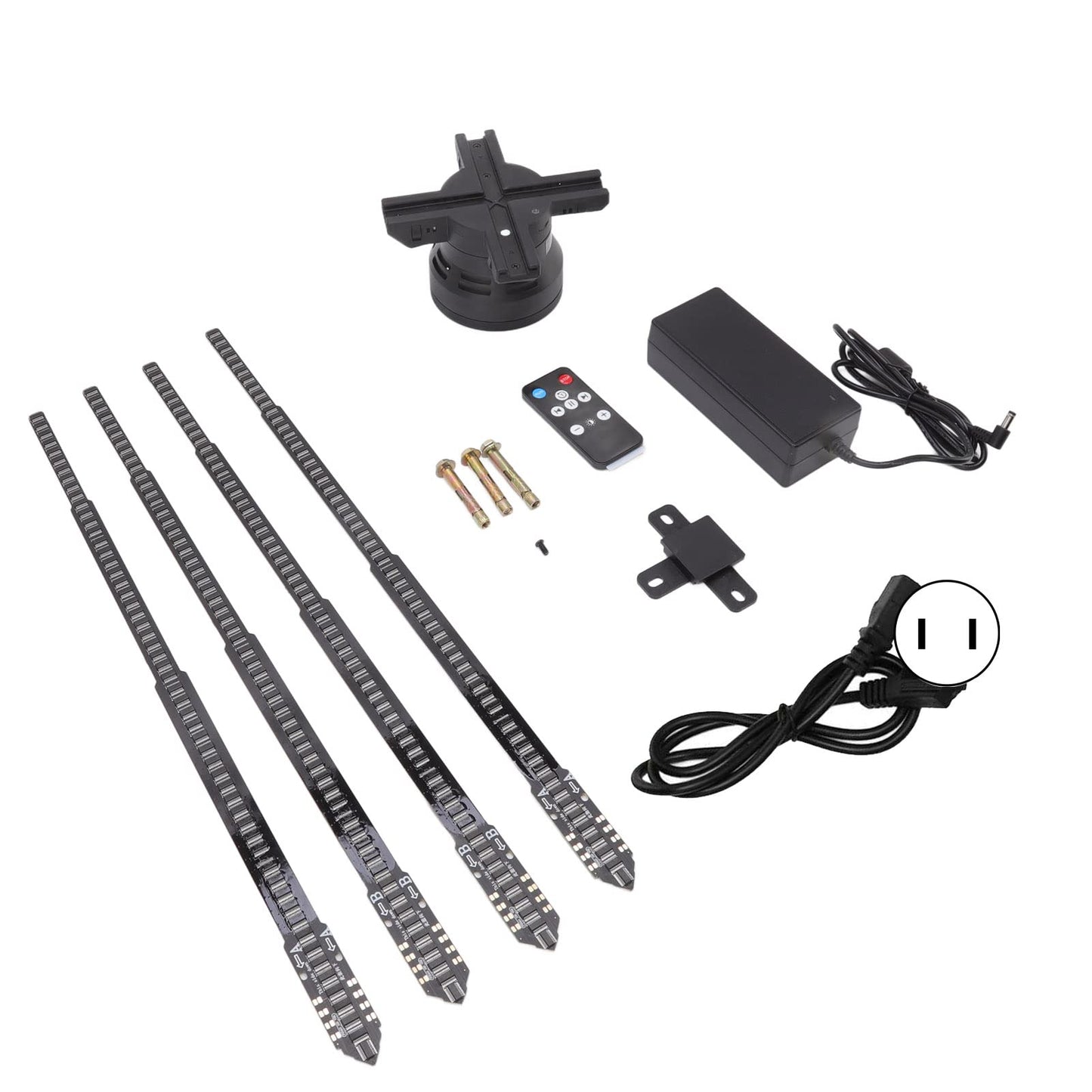 Ventilador Holograma 3D Pantalla Publicitaria 99 Cm 1600x1184P