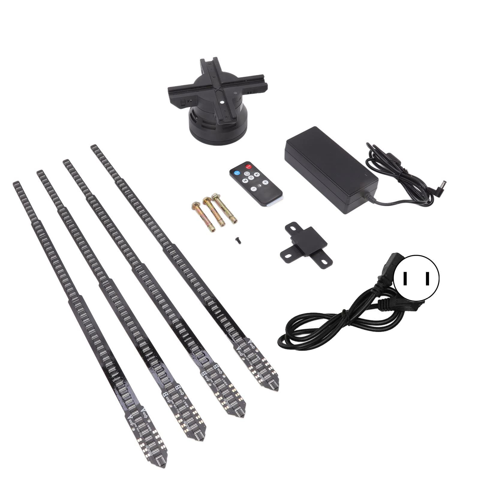 Ventilador Holograma 3D Pantalla Publicitaria 99 Cm 1600x1184P