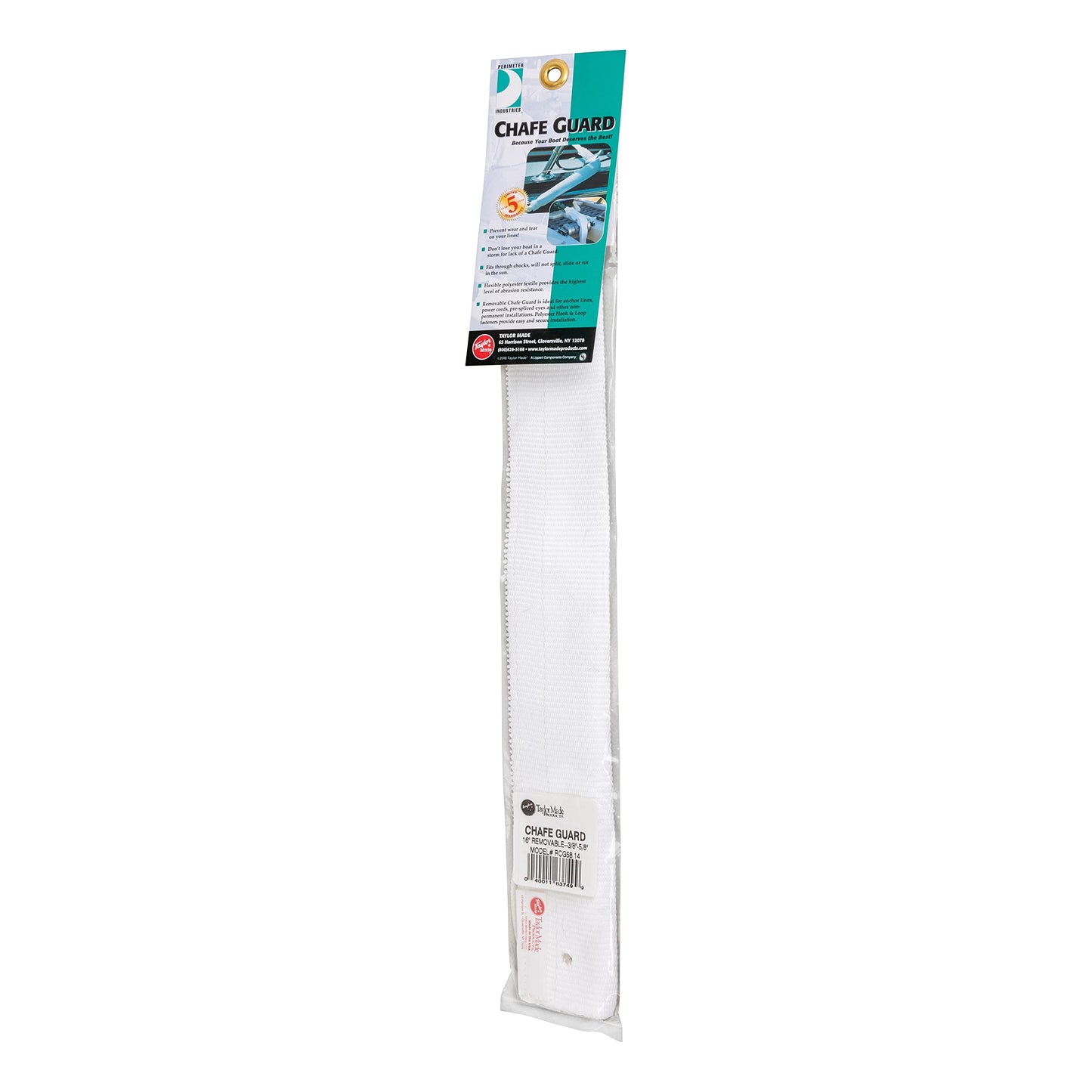 TaylorMade Products RCG1.14 DockGard Protector extraíble para líneas de Anclaje, Cables de alimentación o Ojos pre-empalmados (16-Pulgadas) (3/4 "-1"