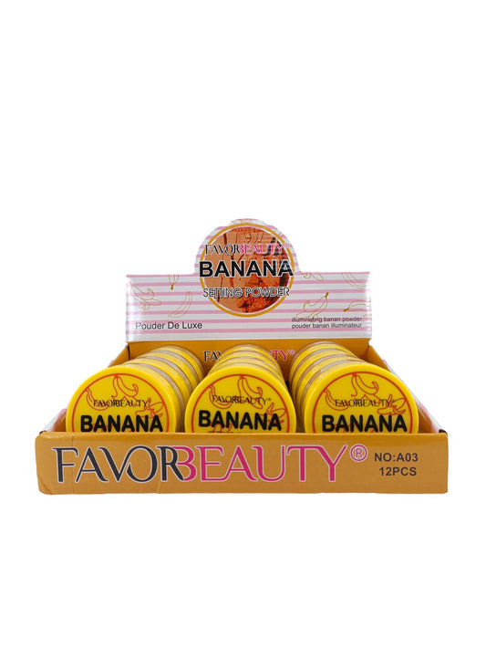polvo traslucido de banana