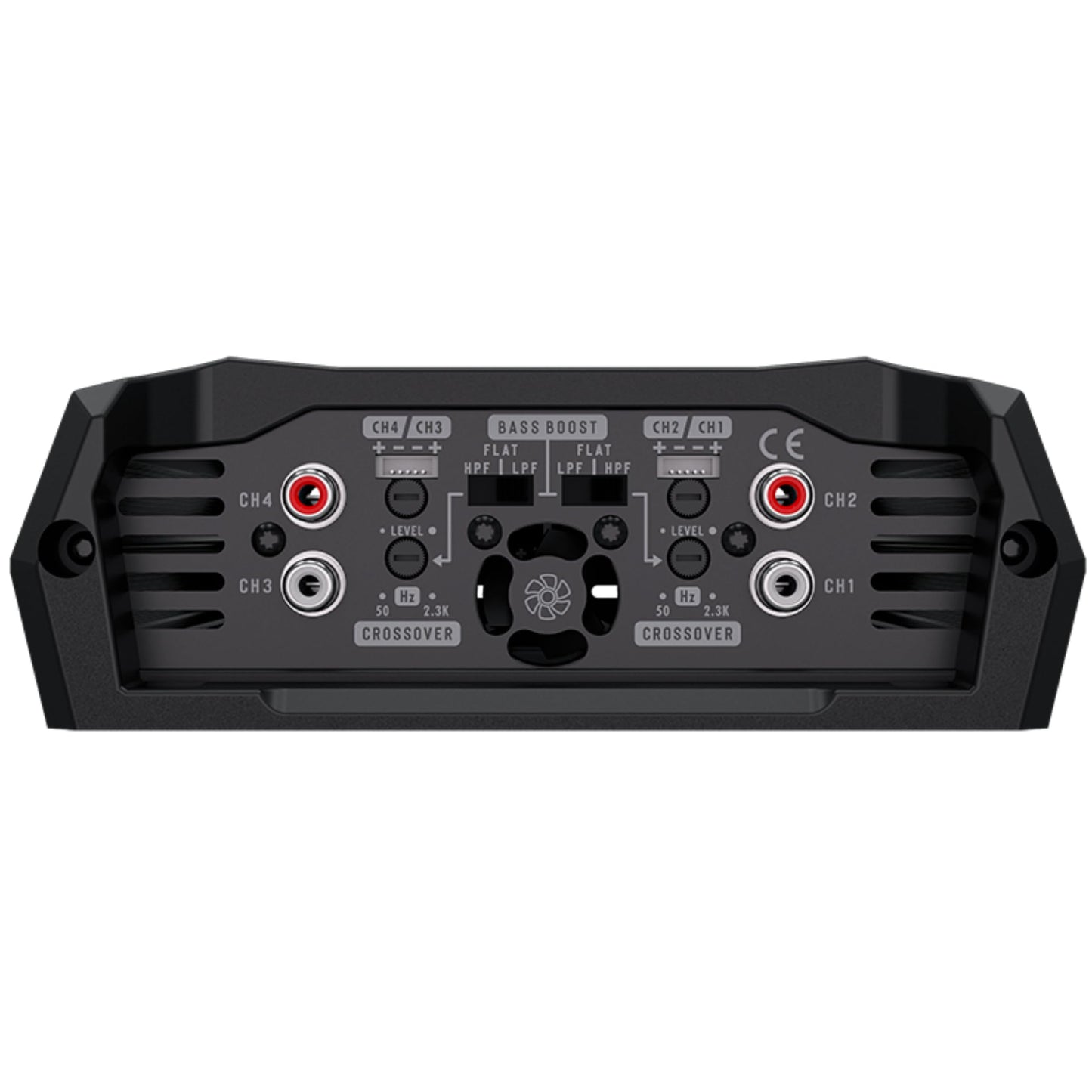 Amplificador Digital de Audio Stetsom Bravo HQ 800.4 Multicanal para Coche 2 Ohmios Estables 800 Vatios RMS