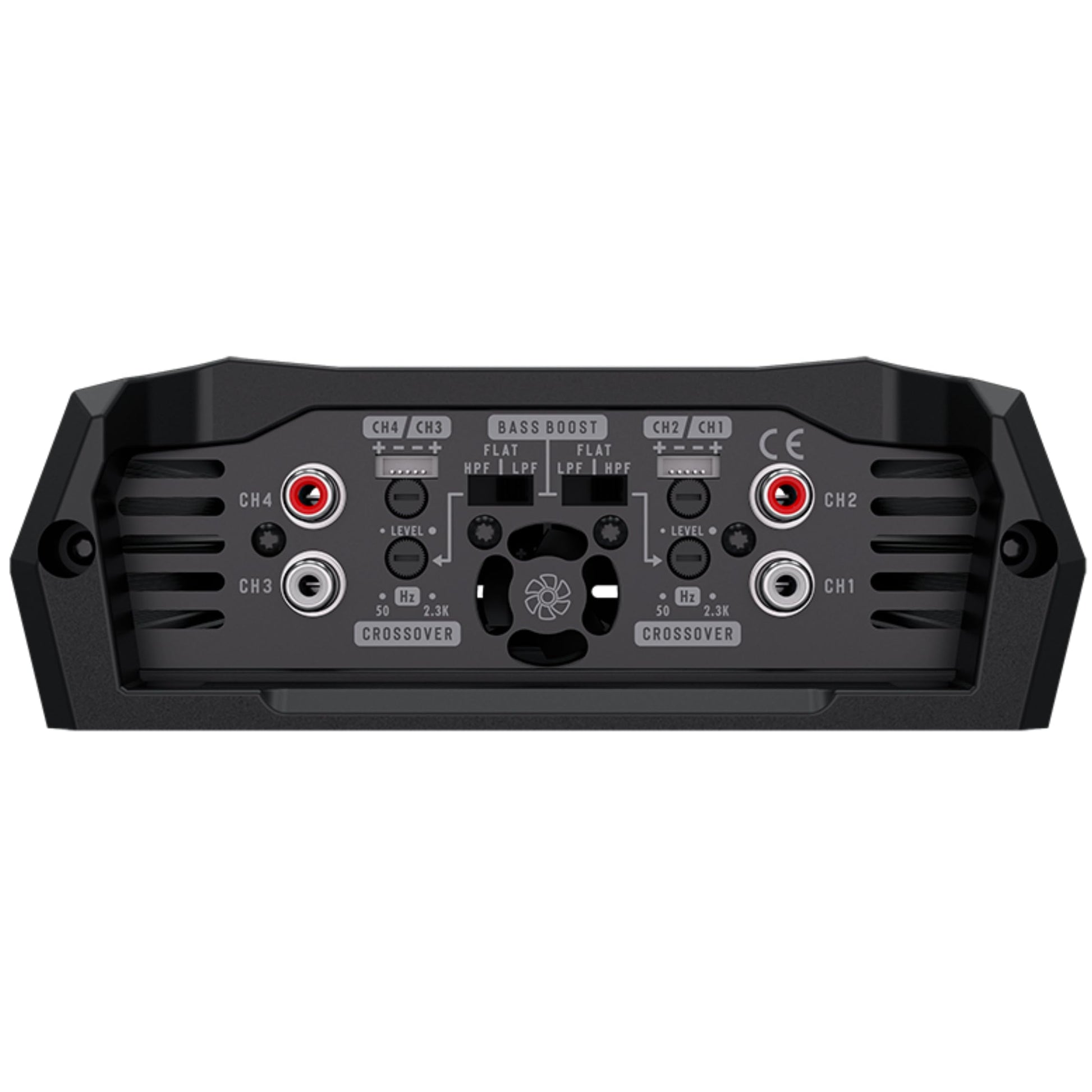 Amplificador Digital de Audio Stetsom Bravo HQ 800.4 Multicanal para Coche 2 Ohmios Estables 800 Vatios RMS