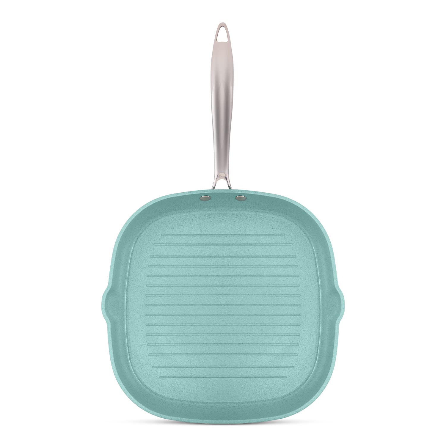 JADECOOK Sartén grill Jade Cook® 28cm CV Directo | Sartén de cocina Antiadherente al estilo asador sin grasa