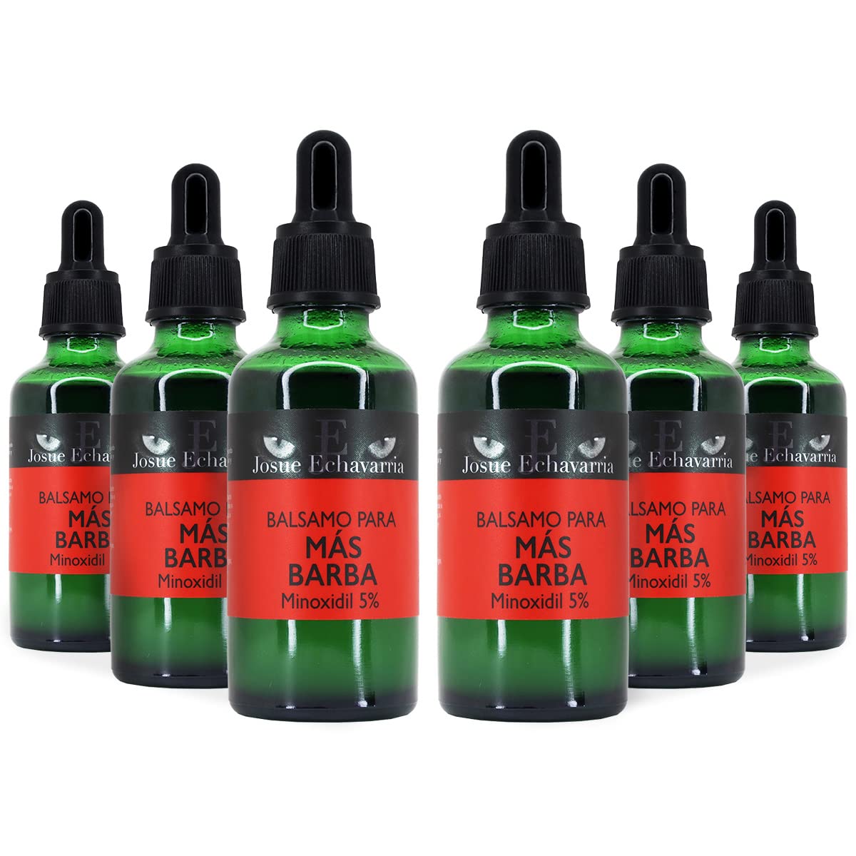 Tratamiento para Barba y Cabello Minoxidil 5% Con Bergamota 300ml 12 Meses