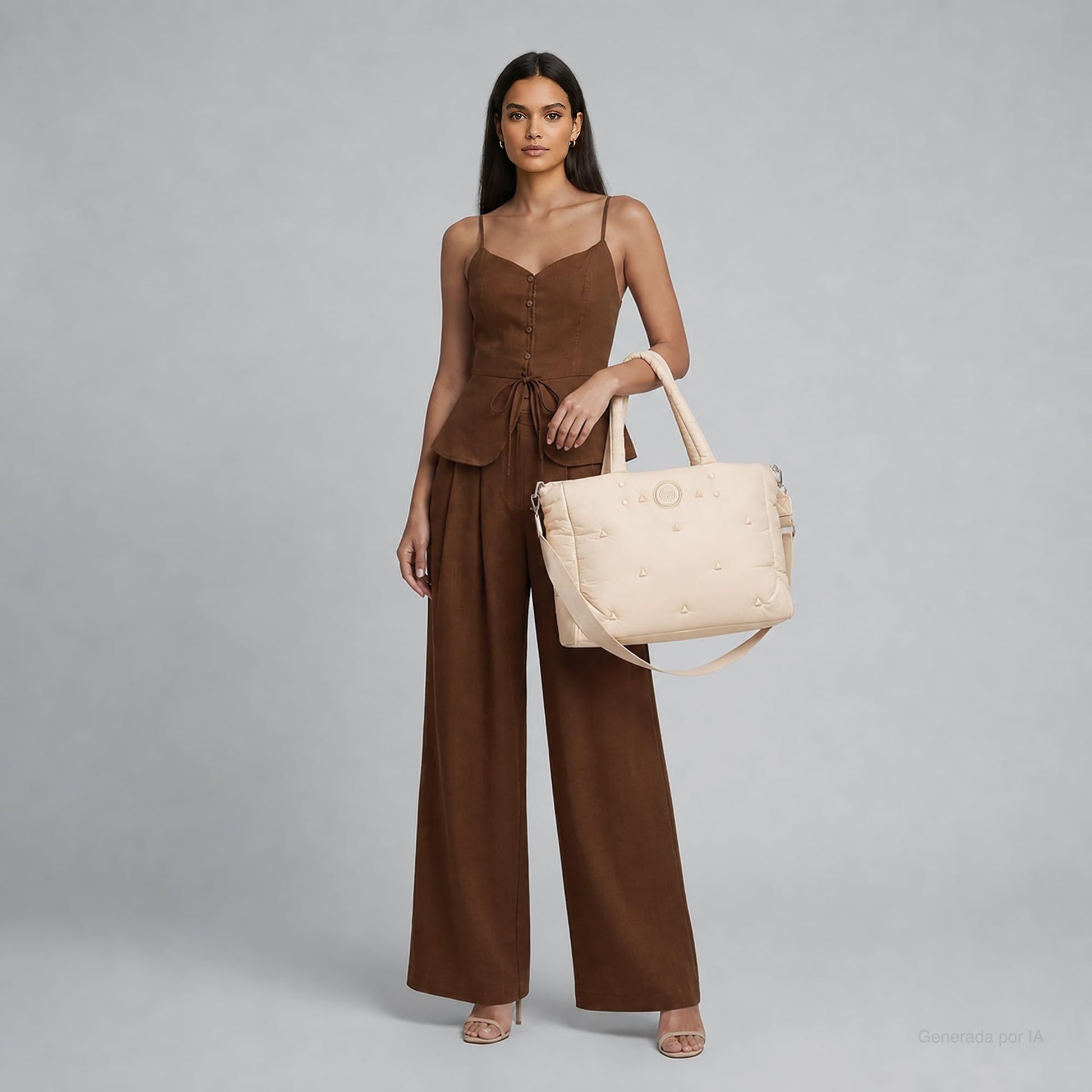 CLOE Pañalera Tote Mom & Baby con accesorios color Beige Para Mujer