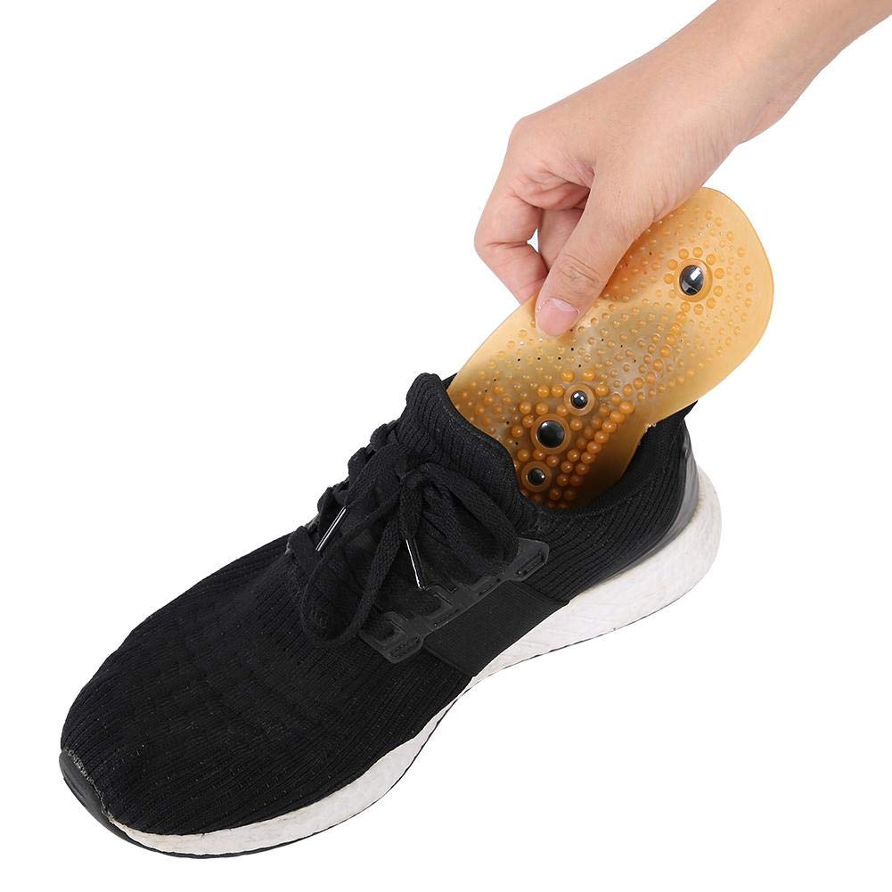 Plantillas Magnéticas Puntos de Acupuntura Transpirable para Zapatos Inserciones Ortopédicas para Hombres y Mujeres