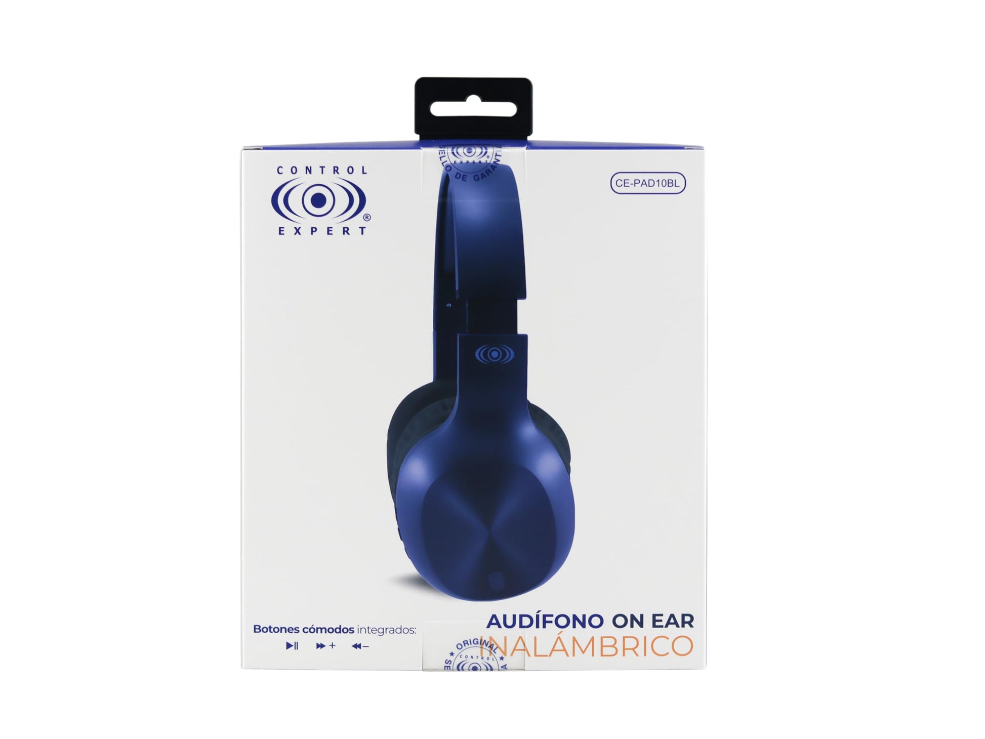 CONTROL EXPERT Audífonos inalámbricos Larga Duración 30 Horas Bluetooth Diadema Pc Tablet Android (Azul)