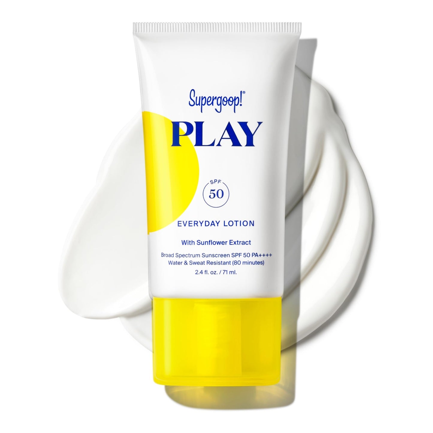 Protector Solar Supergoop SPF 50 con Extracto de Girasol para Rostro y Cuerpo