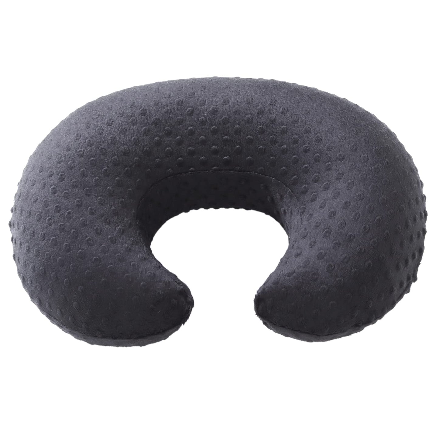 DONOMILO Almohada Y Posicionador De Lactancia Lactancia Materna Y Alimentación con Biberón, Apoyo Al Bebé, Tiempo Boca Abajo, Soporte para Sentarse para Bebés Y Niñas, con Funda Extraíble Minky Dots