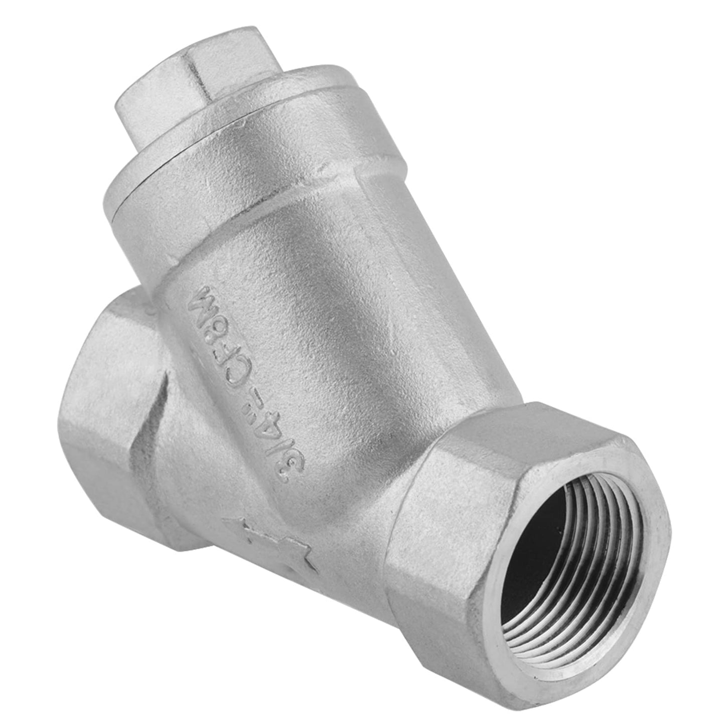 Filtro de Tipo Y PT Rosca de Acero Inoxidable 3/4" para Agua, Aceite y Gas