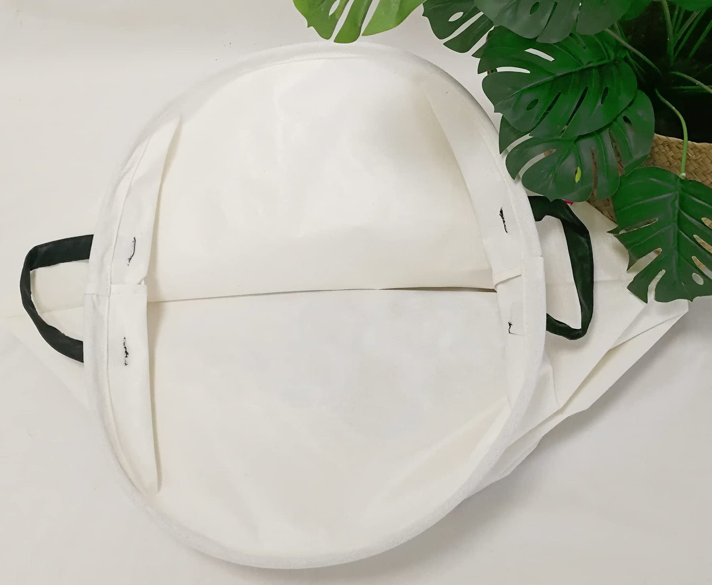 KUNRO Cesta de almacenamiento redonda de gran tamaño con revestimiento impermeable, cesta organizadora para ropa de guardería, juguetes (excavadora)