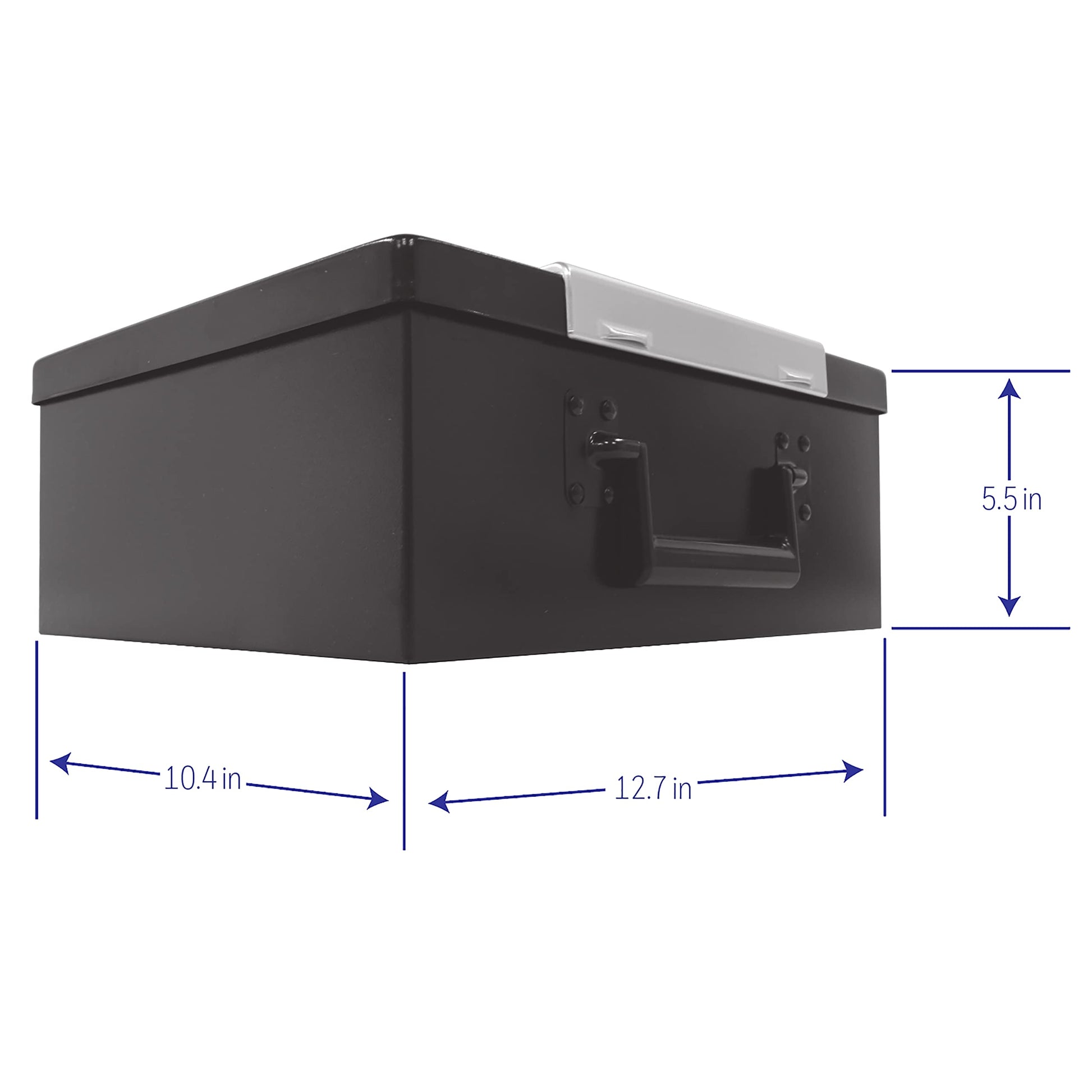 Honeywell Caja de Seguridad Digital Hecha de Acero Resistente al Fuego, 0,26 pies cúbicos, 0.26 Cubic Feet, Negro