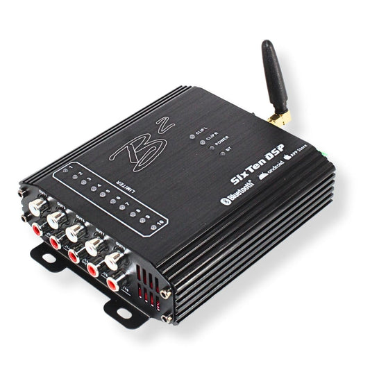B2 Audio Negro 4v 10 canales DSP con Bluetooth iOS/Android App 96 KHz - 32 bits