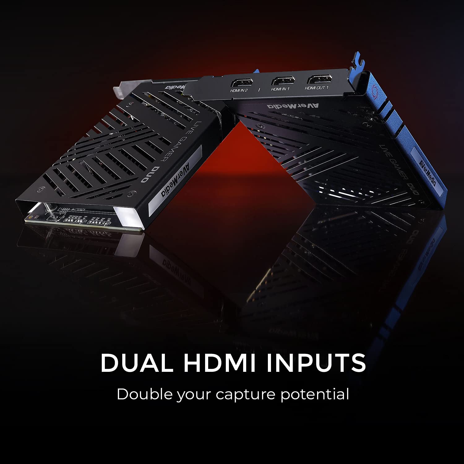 AVerMedia Live Gamer Duo. Tarjeta de Captura de vídeo Dual HDMI 1080p (GC570D)