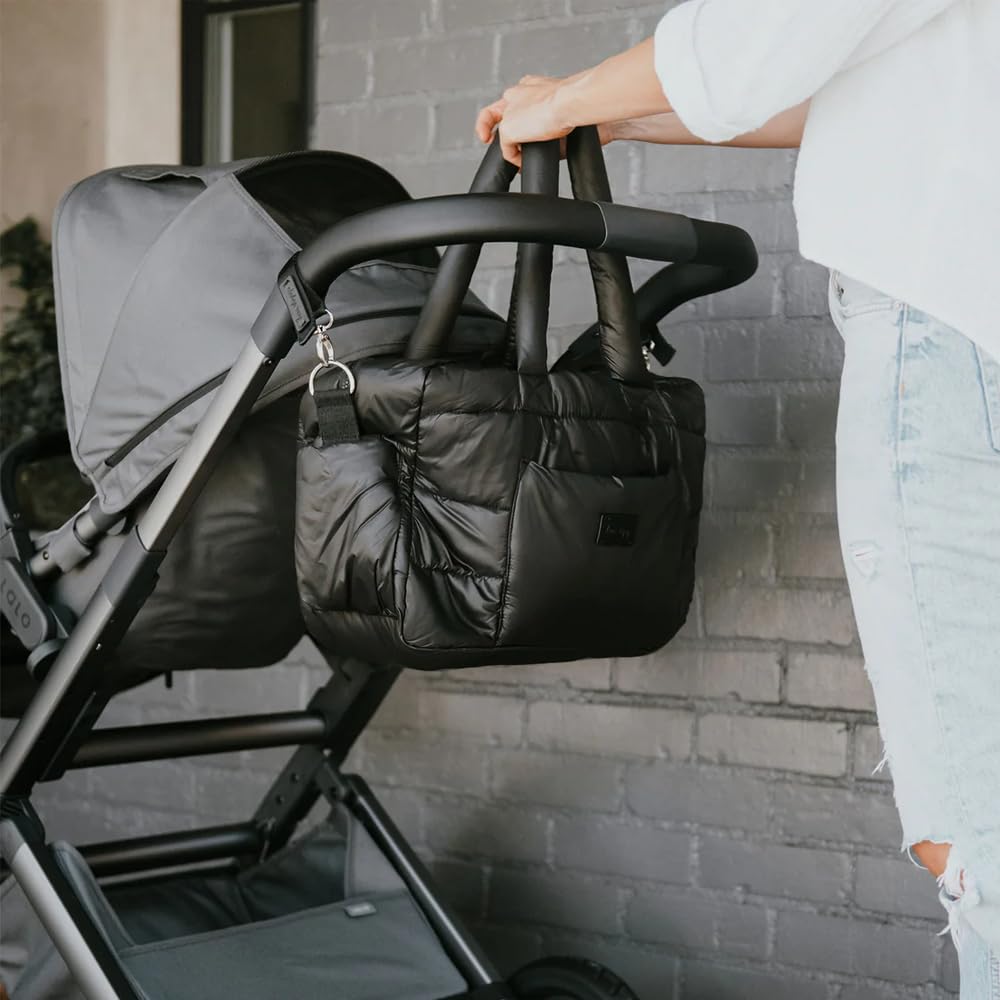7 A.M. ENFANT Soho Diaper Bag, Negro