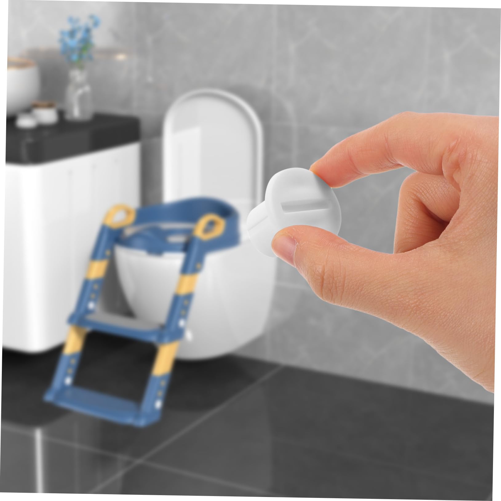 Beatifufu 3Piezas Tornillos para Escalera de Inodoro Accesorios para Entrenamiento de Baño Tornillos para Escalera de Potty para Niño Niña para Asientos de Inodoro