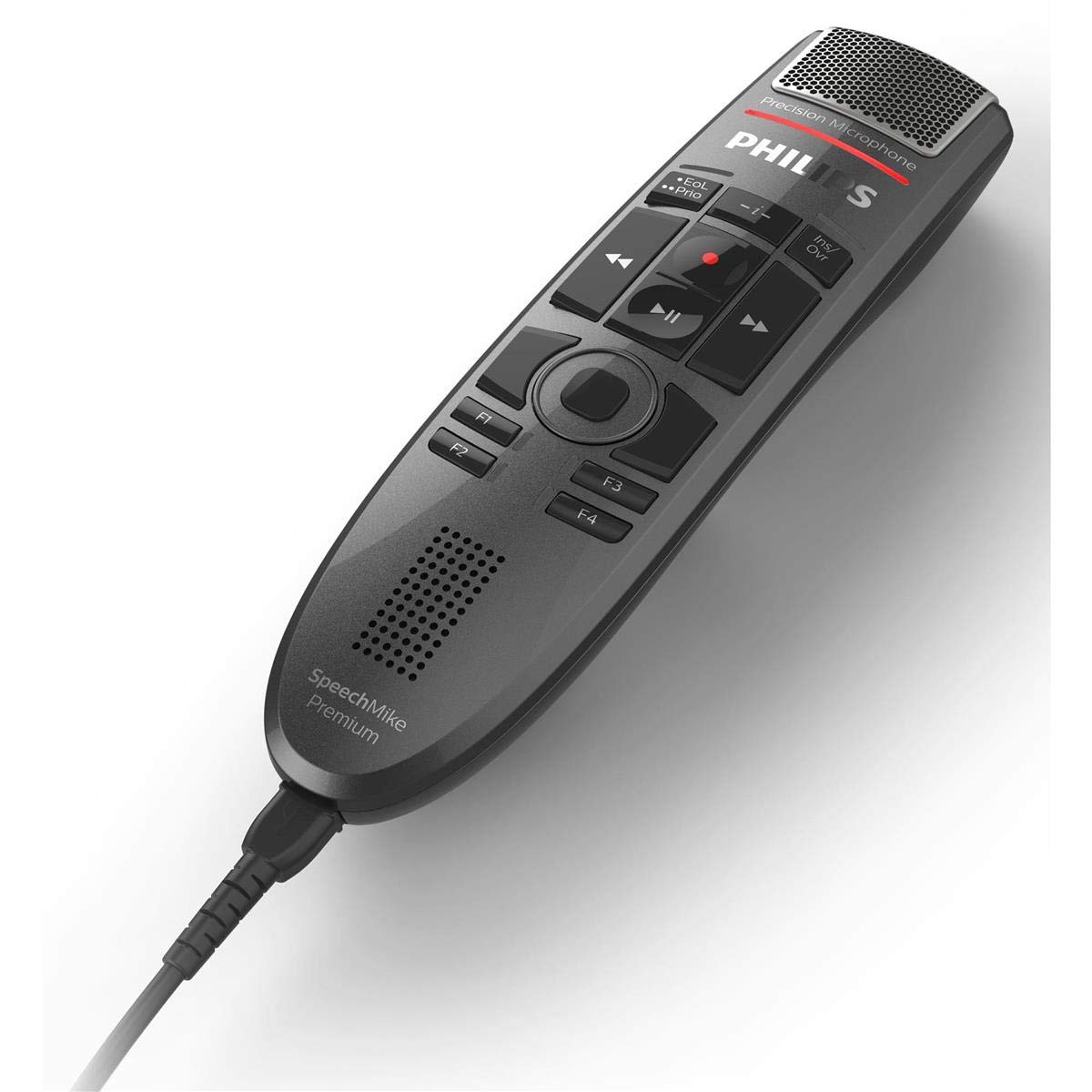 Micrófono USB Philips SMP3700 SpeechMike Premium Touch Botón de operación