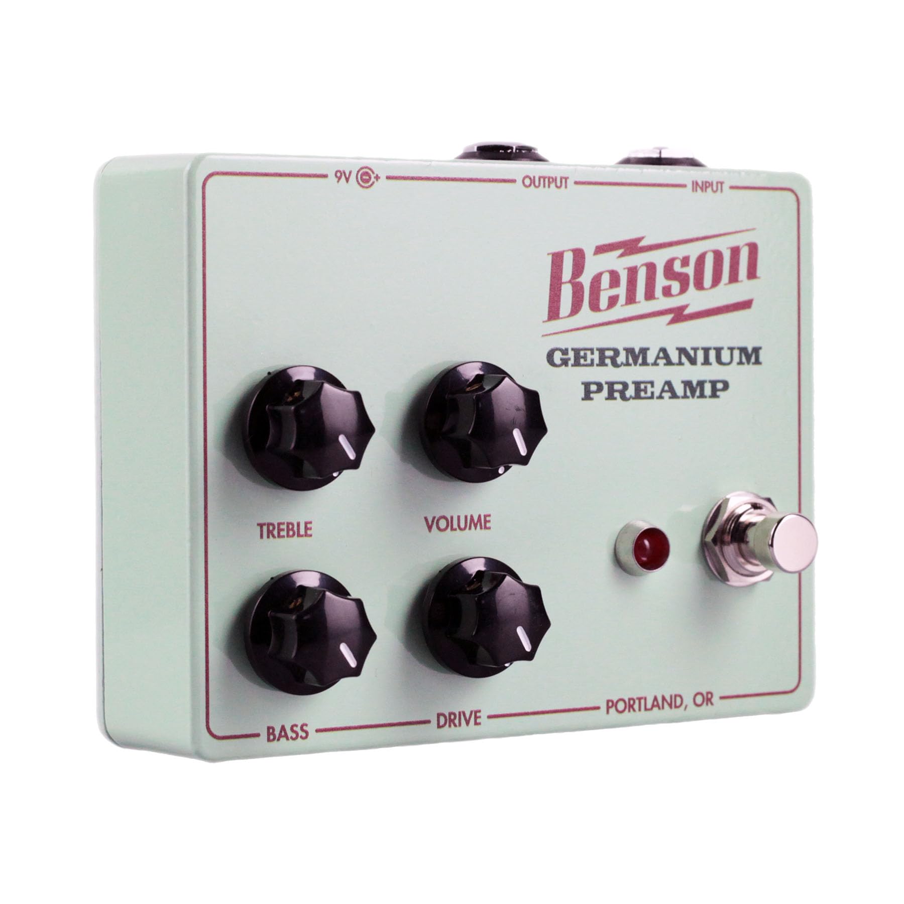 Benson Amps - Pedal de efectos de guitarra con preamplificador de germanio