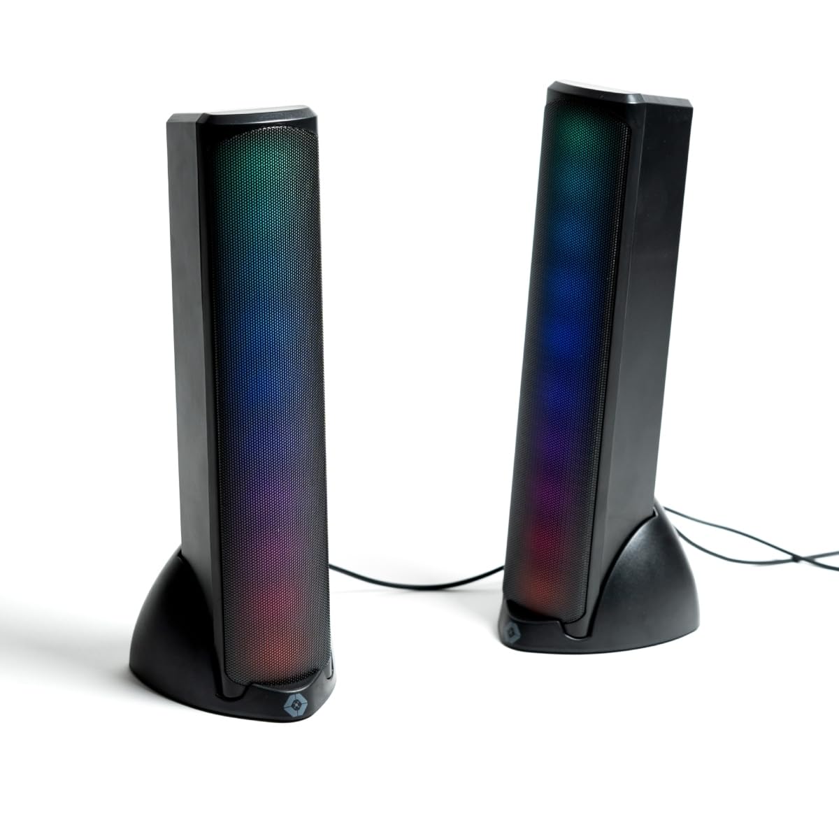 PERFECTCHOICE VORTRED Bocinas Inalámbricas Gamer con Luz RGB - Sonido HQ Transmisión BT Aura
