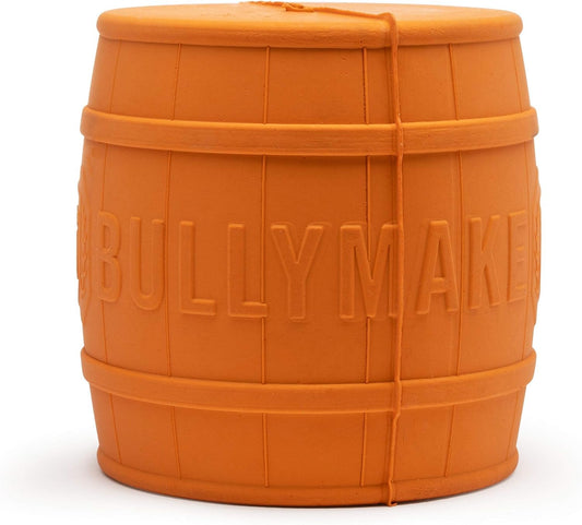 BULLYMAKE - The Keg - Juguete masticable de Goma - Fabricado en Estados Unidos