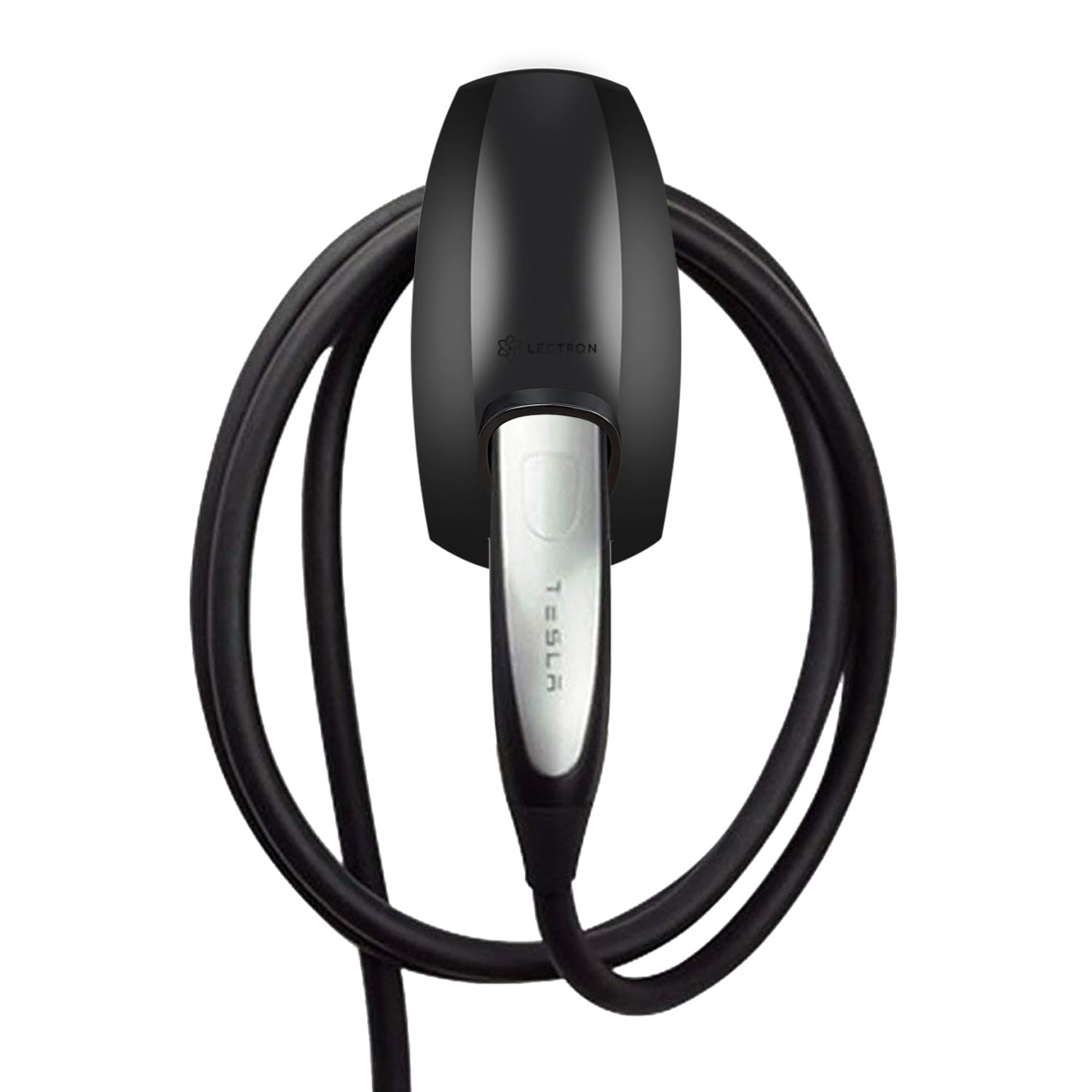 Lectron - Cargador eléctrico para vehículo de pared y soporte de cable para Tesla (NACS)