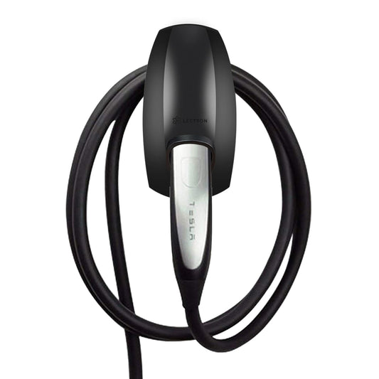 Lectron - Cargador eléctrico para vehículo de pared y soporte de cable para Tesla (NACS)