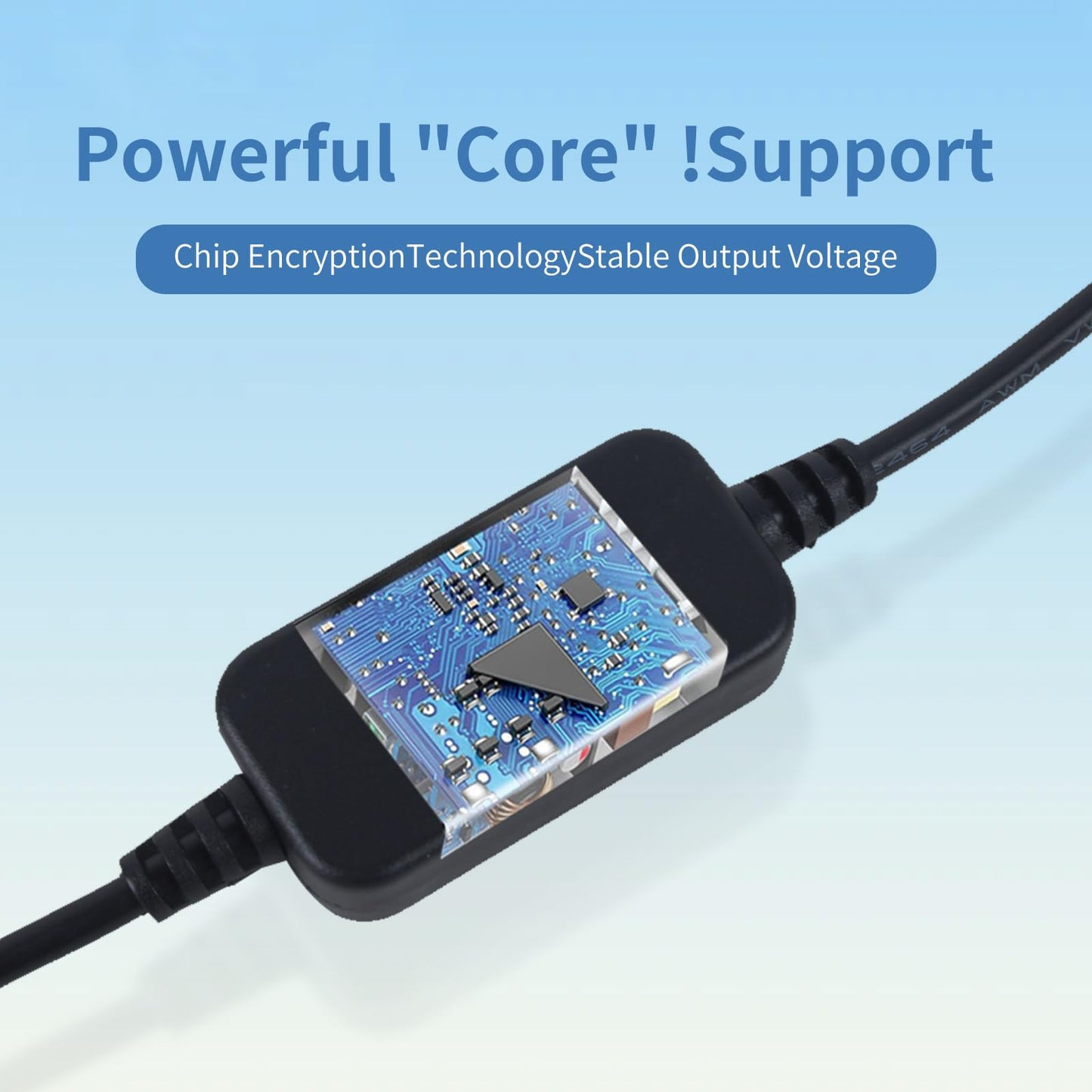 SYGGDERS - Adaptador de corriente USB-C para carriola de bebé, DC5521 a USB-C12V, solo soporta puerto para encendedor de cigarrillos, no soporta monitor ni cámara (3.3 pies)