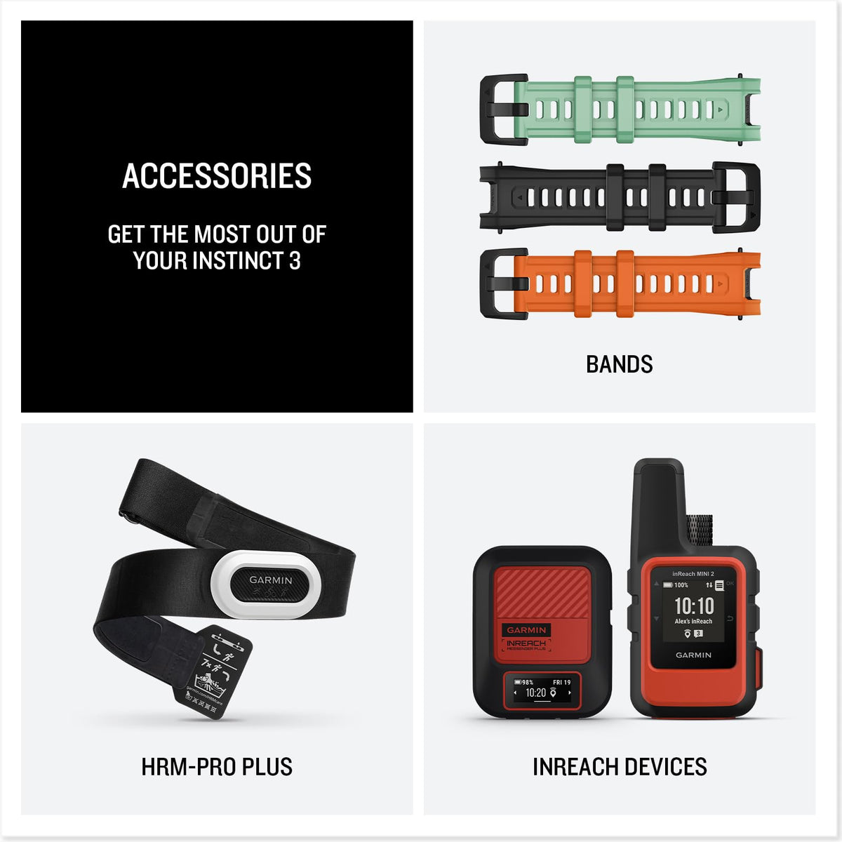 Reloj Garmin Instinct 3 Solar Negro 45 mm
