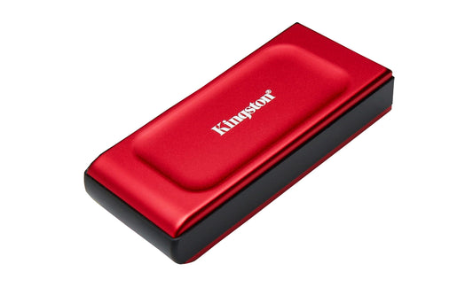 Kingston SSD Externo XS1000R, Capacidad: 2000GB, USB 3.2 Gen 2, Lectura: 1050MB/s, Escritura: 1000MB/s, Color: Rojo, SKU: SXS1000R/2000G