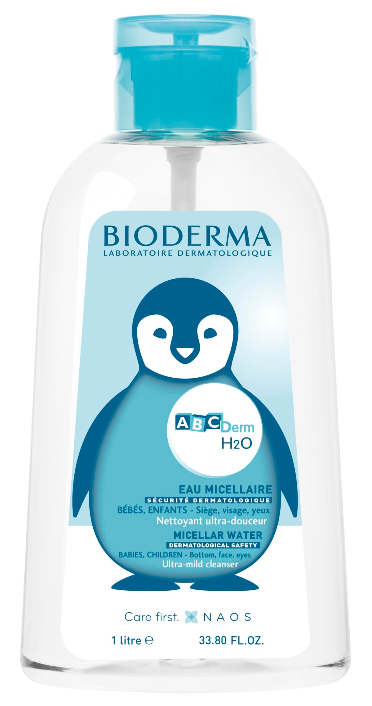Bioderma ABCDerm H2O Agua Micelar. 1 Lt