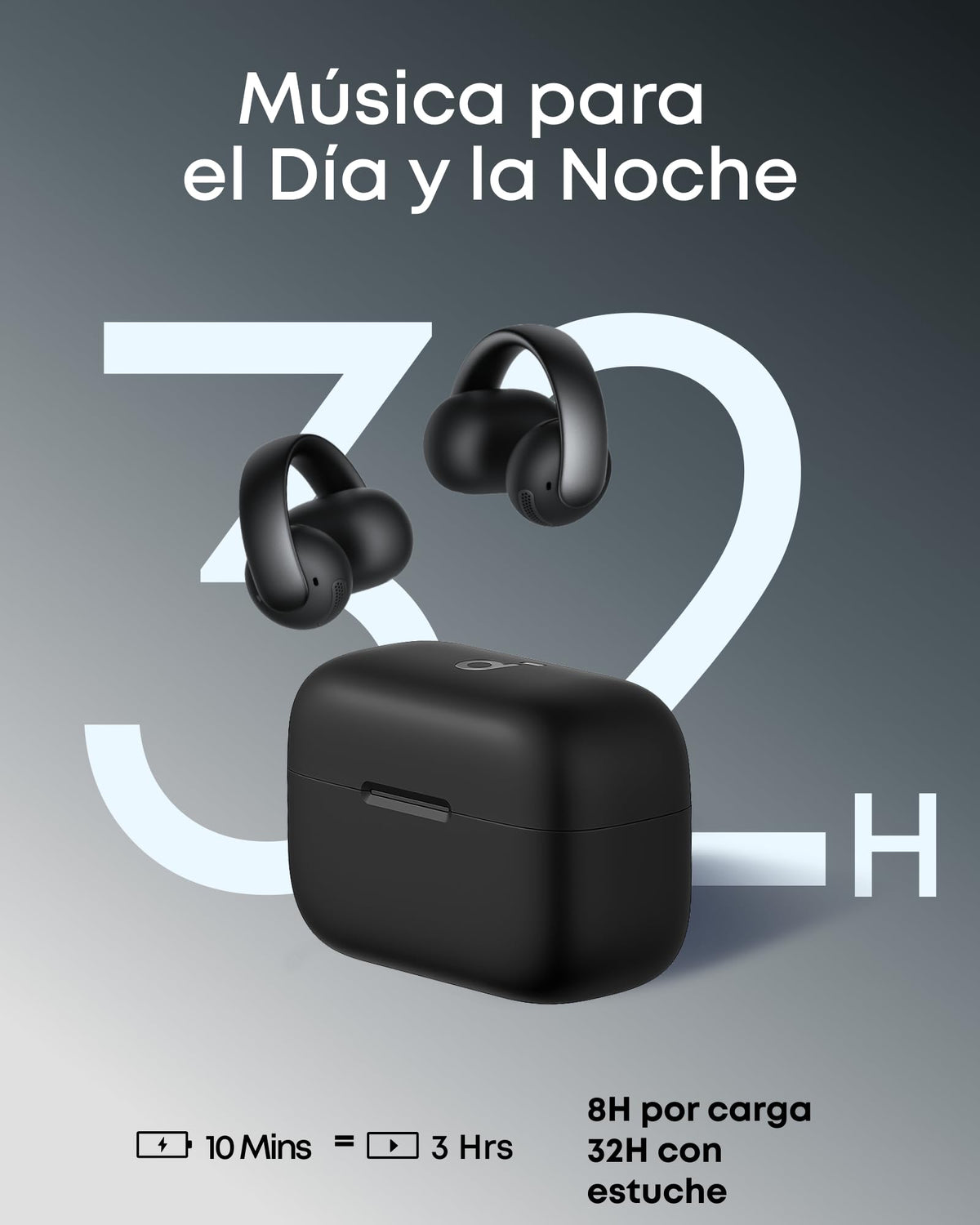 Audífonos de Oído Abierto Soundcore Anker AeroClip