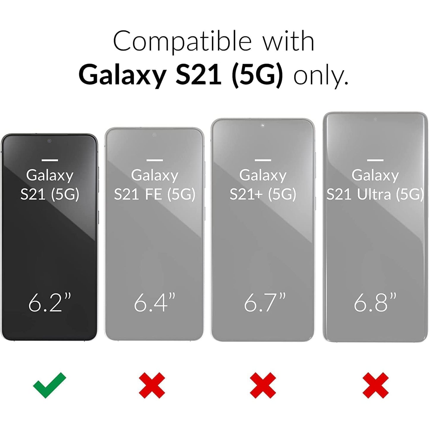 Oakxco - Funda de silicona líquida para Samsung Galaxy S21, bonita funda de gel de poliuretano termoplástico suave y fina, para mujeres y niñas, diseño estético, protector sólido mate y protector a