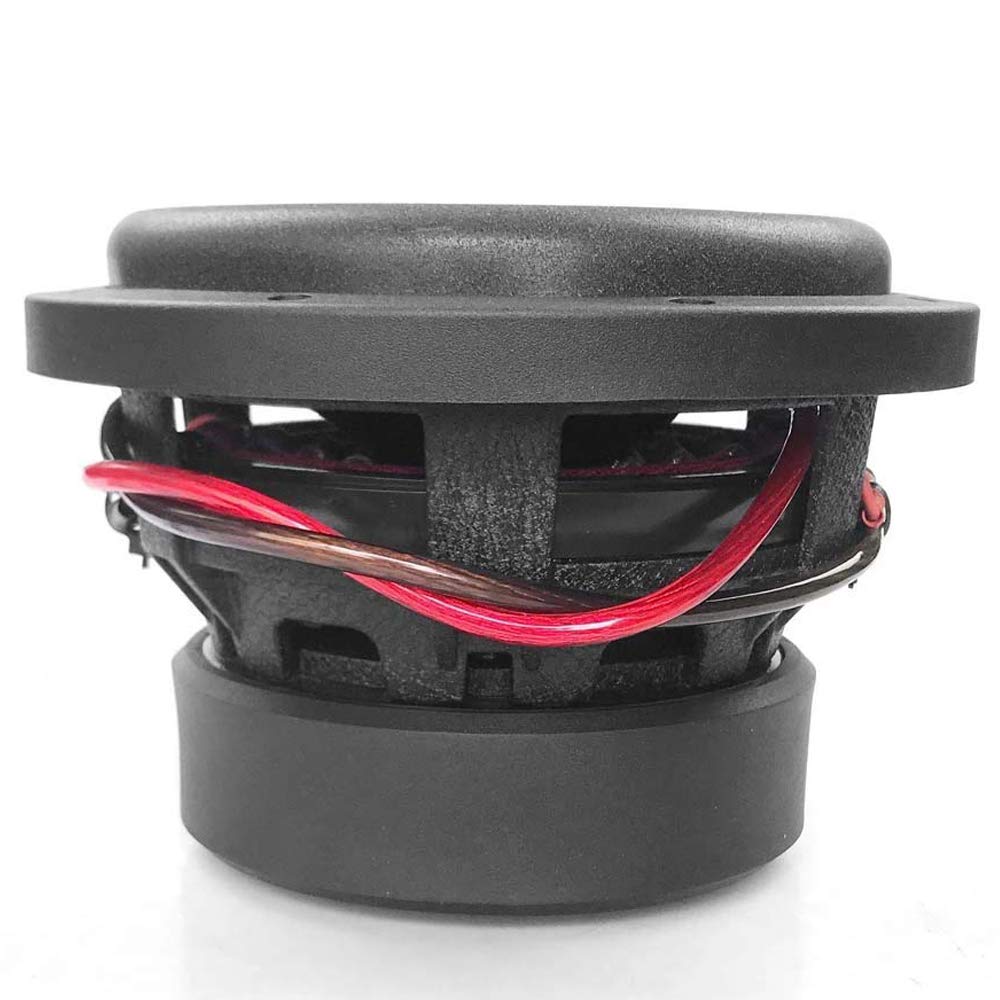 Massive Audio SUMMO64S - Subwoofer de audio para coche de 6.5 pulgadas, alto rendimiento para coches, camiones, jeeps - Subwoofer de 6.5 pulgadas 200 W RMS, 400 W MAX Dual 4 Ohm, bobina de voz de 1.5