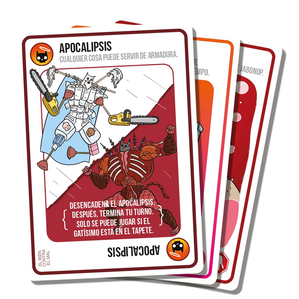 Exploding Kittens Bien Vs Mal - Gatos Explosivos en español/Edad Recomendada 7+/ Regalo para niños/para Todas Las Edades/Juego de Estrategia/Juego Tipo Party y Familiar