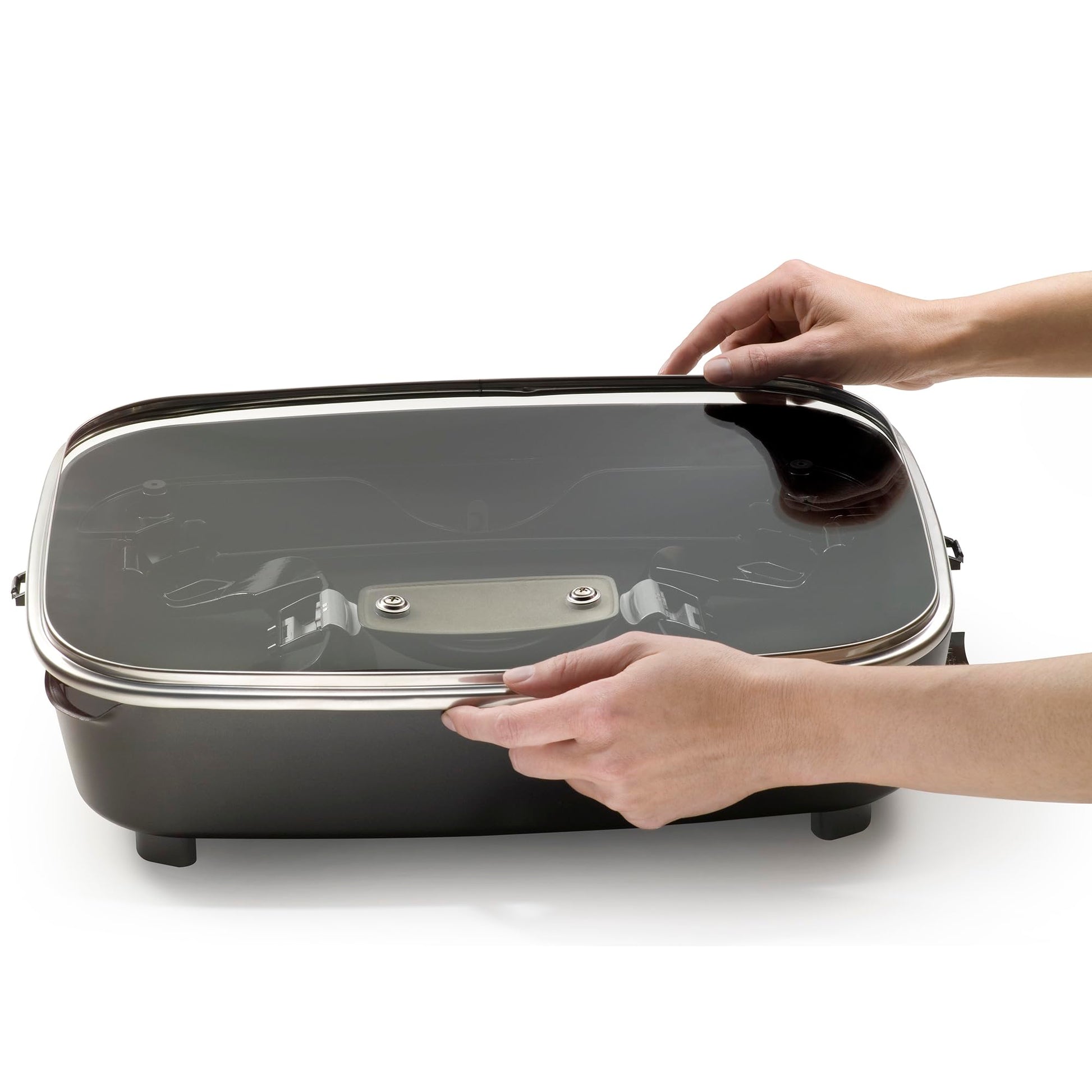 Sartén Eléctrico Presto Negro Plegable 16 1