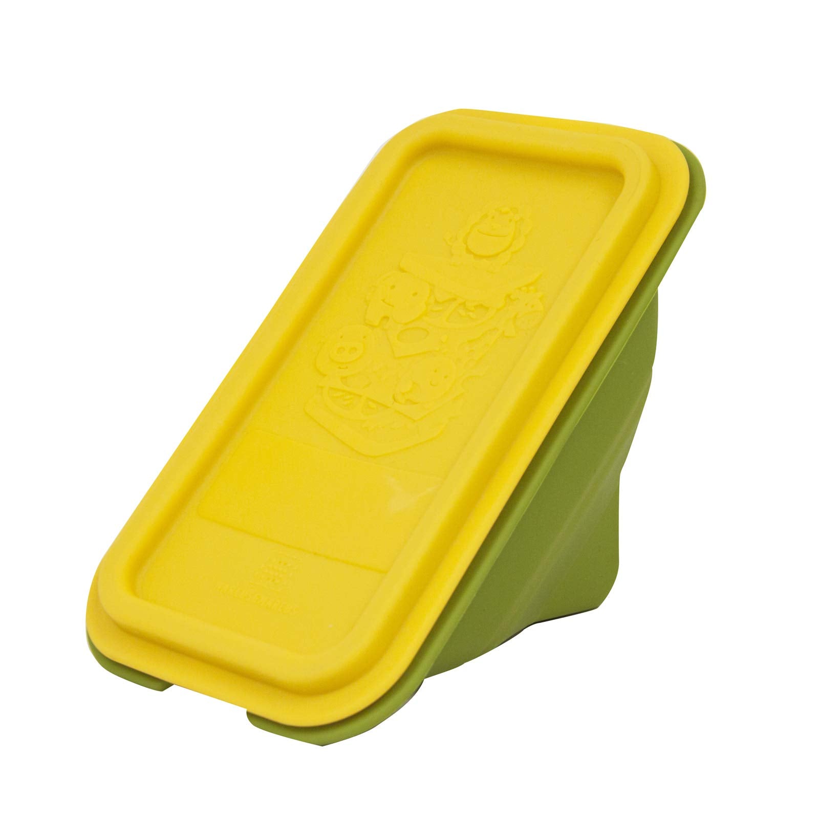 Marcus & Marcus - Cuña de silicona plegable para niños, Amarillo