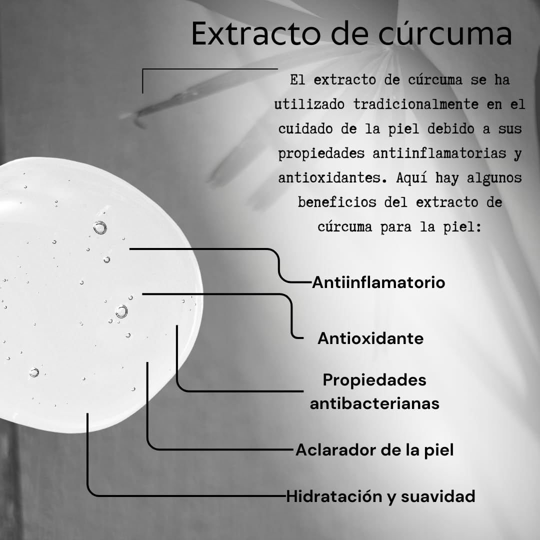 Serum Coctel Multinutrientes con Neoglucosamina, Extracto de Cúrcuma, Vitamina E, Retinol y Acido Hialuronico, Ayuda a la hiperpigamentacion, regenera el cutis, unifca el tono de tu piel.