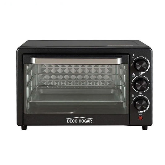 Horno Eléctrico de Convección Tostador De 25L Hornito Te Permiten Asar, Gratinar, Dorar y Tostar; 1034 W Incluye Parrilla Y Bandeja Convección Envolvente Temporizador Con Sistema De Apagado Automático
