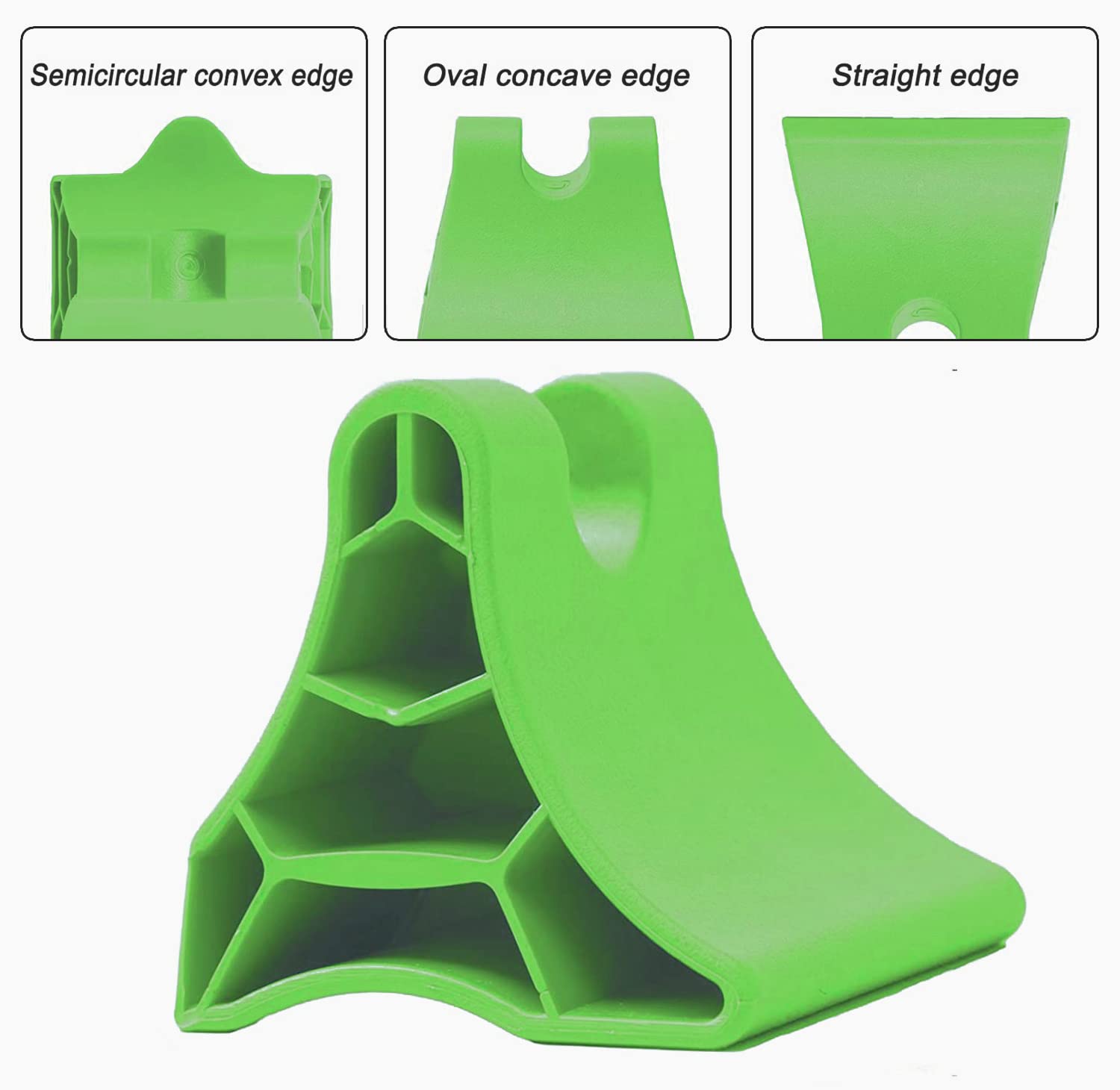 Herramienta de liberación occipital, dispositivo de liberación suboccipital portátil de vértebra cervical, masajeador de punto de acupresión de gatillo muscular profundo, alivio del dolor para dolor de cabeza, migraña, cuello, hombros y espalda (verde)