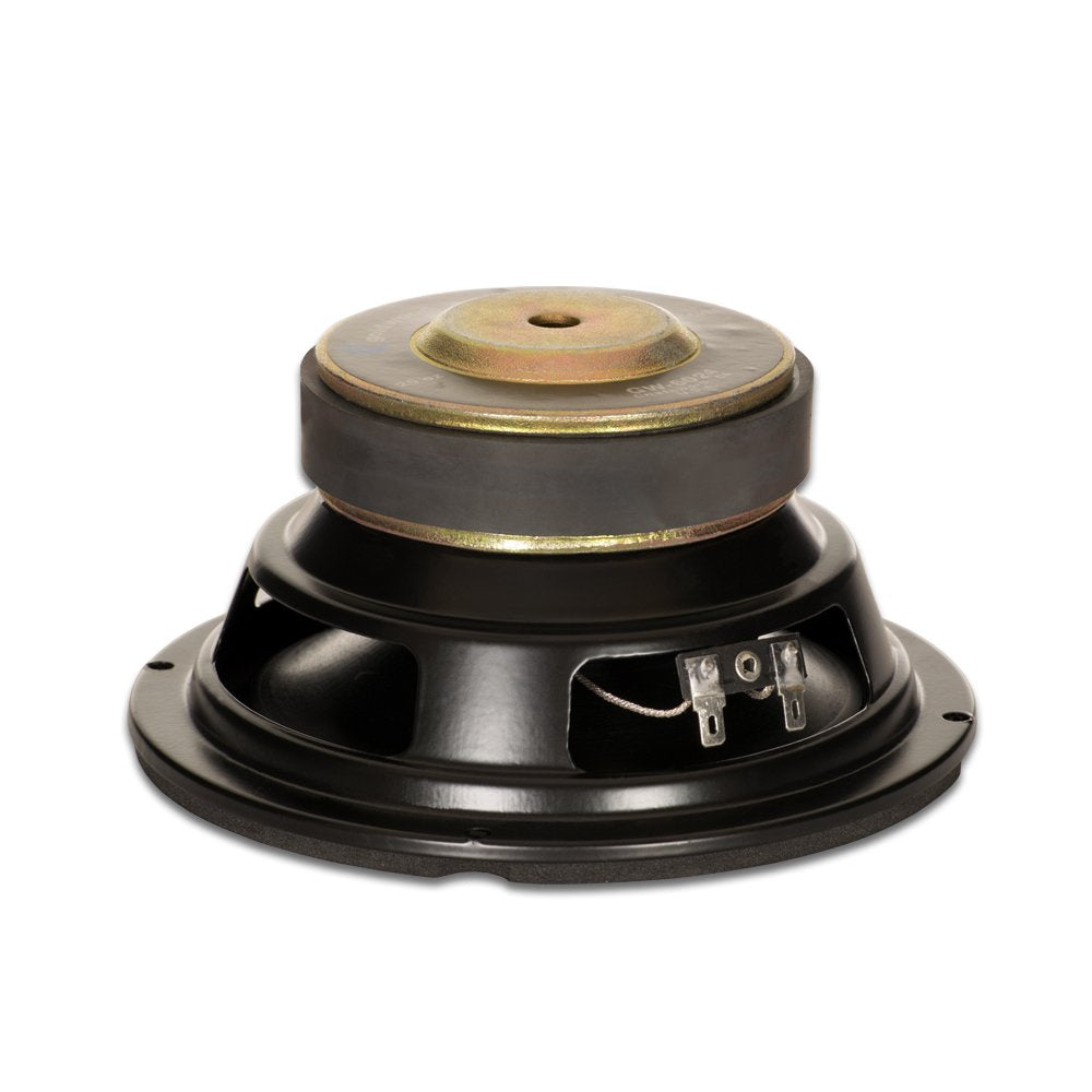 Goldwood Sound GW-6024 - Woofer de Goma de 6.5 Pulgadas, 170 W, 4 Ohm, Altavoz de Repuesto, Color Negro