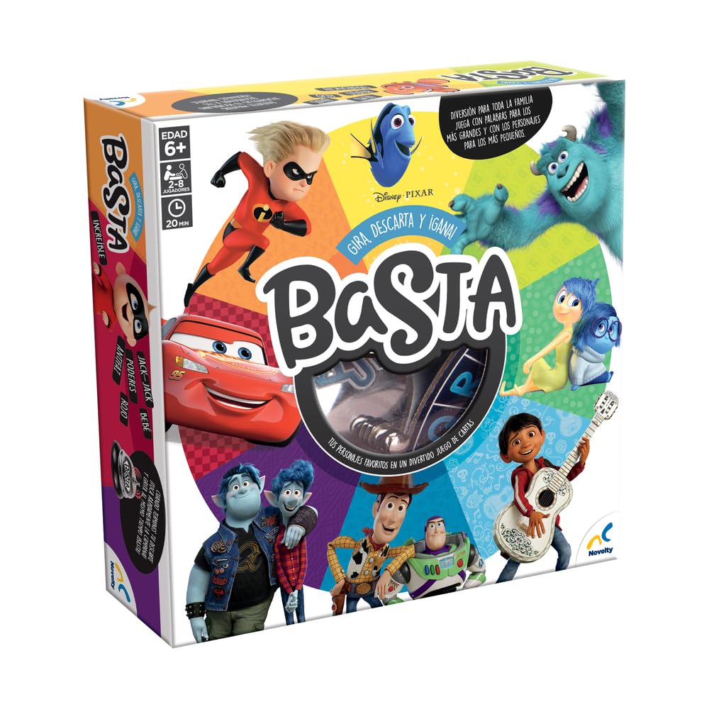 Juego de Mesa Novelty Corp Basta Deluxe Disney Pixar para 2-4 Jugadores
