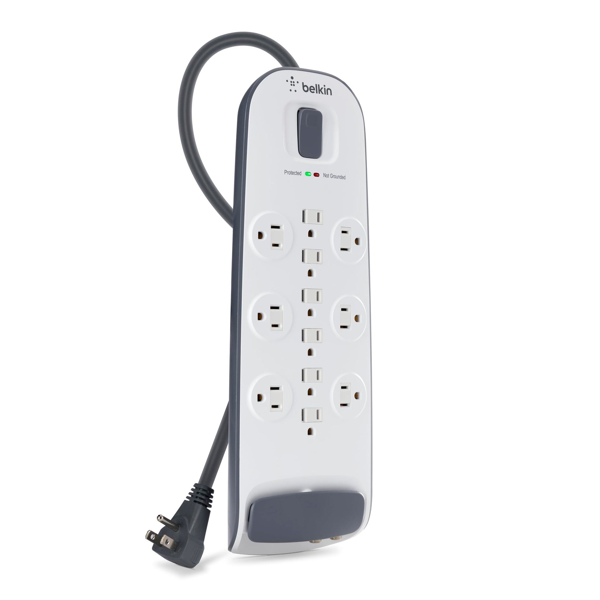 Belkin supresor de tensión con 12 salidas con cable y satélite; protección telefónica