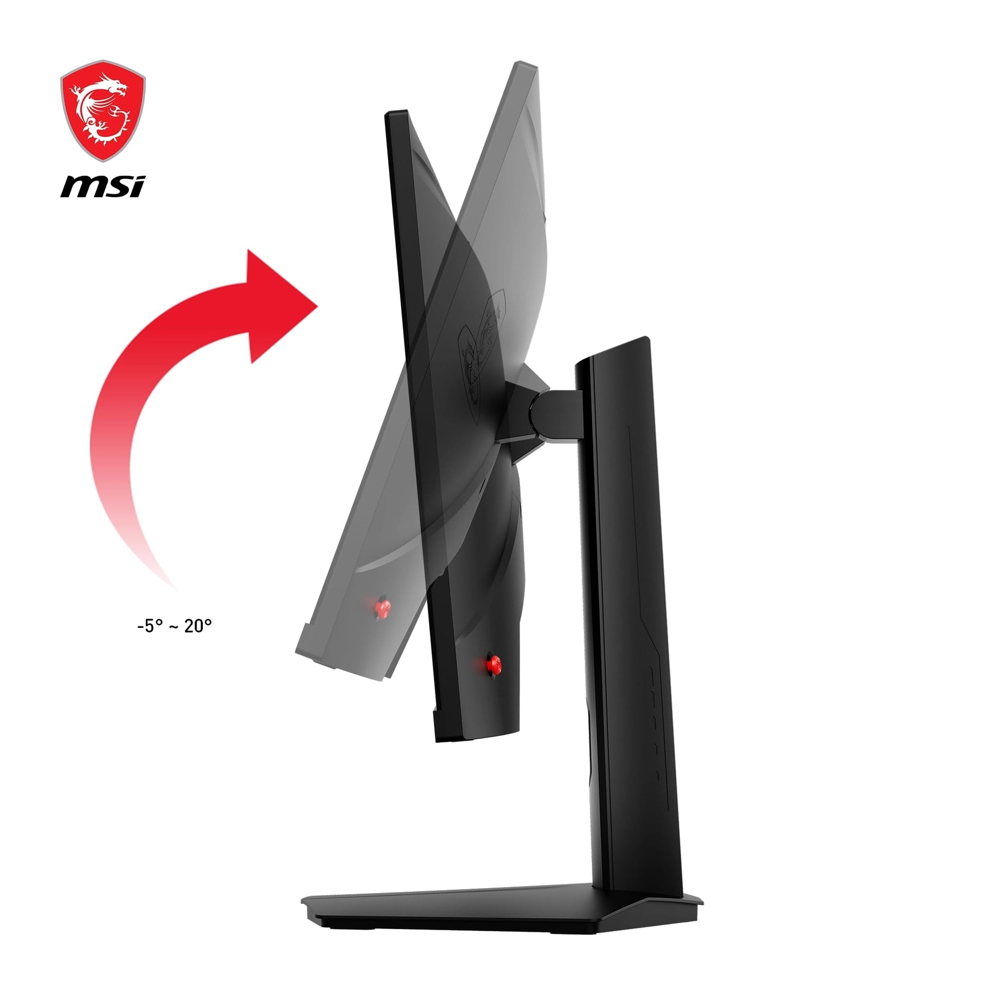 Pantalla de PC MSI Negro Full HD 23.8" 1920 x 1080 Pixeles
